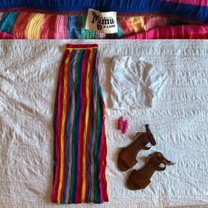 Final Price✨Show Me Your MuMu Tulum Stripe Pants